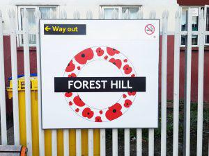 Forest Hill Remembrance Day Poppies
