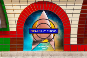 Picardilly Circus Star Fleet Insignia Roundel