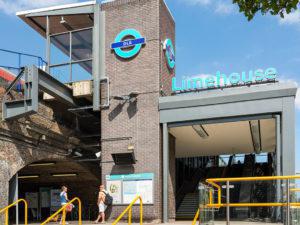 Limehouse DLR Station Architectural Signage